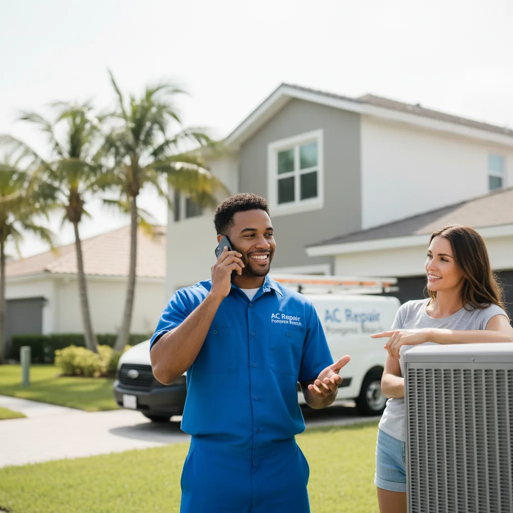 AC Repair Pompano Beach customer support in West Kingston